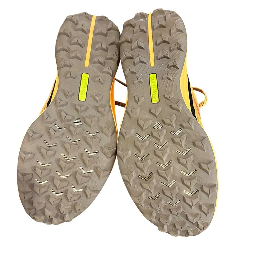 Saucony Peregrine 12 PWRRUN PWRTRAC Vizigold/Vizired Trail Running Shoe W 7.5 - Picture 2 of 16